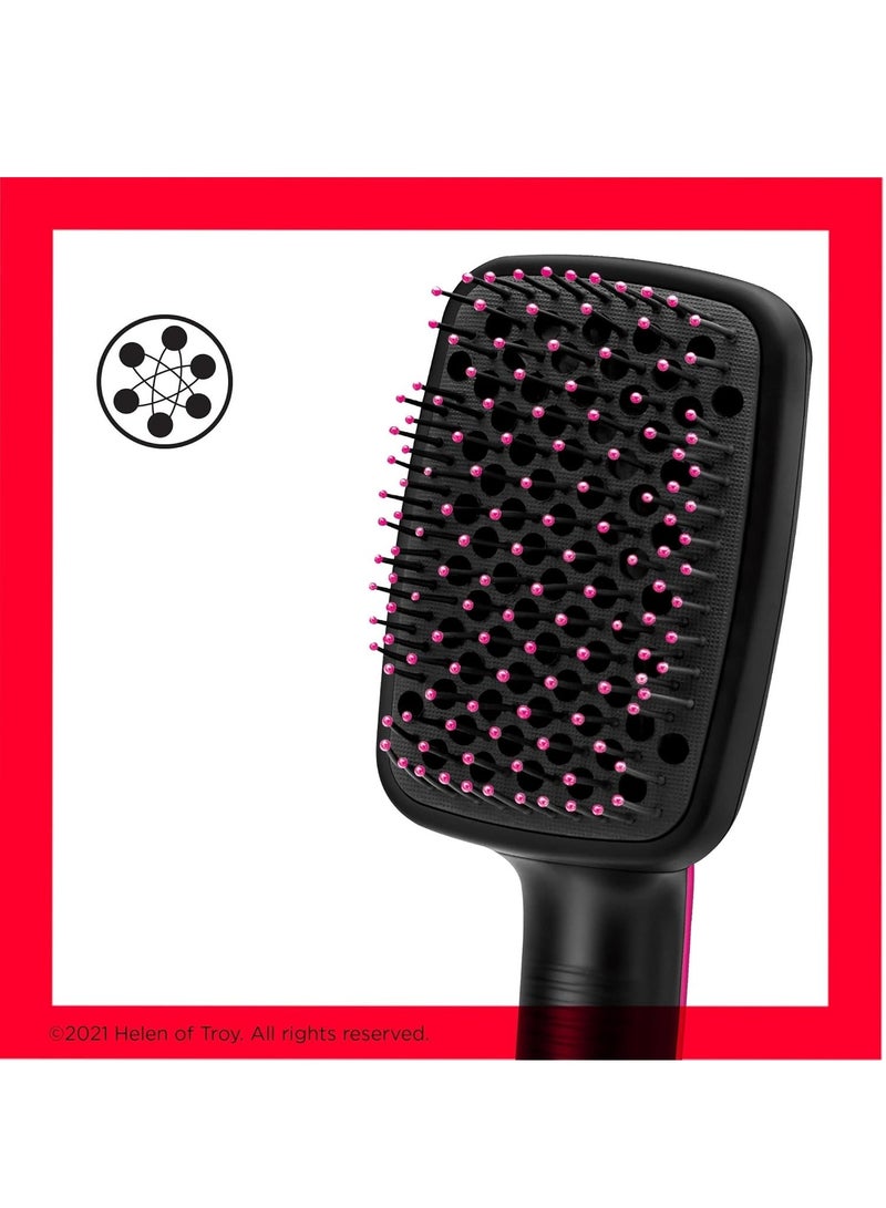 ريفلون مجفف الشعر ريفلون بيرفكت هيت بخطوة واحدة 1100 واط إعدادان لسرعة الحرارة تصميم مضرب كبير أسود - Image 3