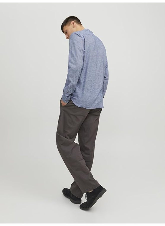 JACK & JONES Jjeband Melange Shirt Ls Noos  - Image 3