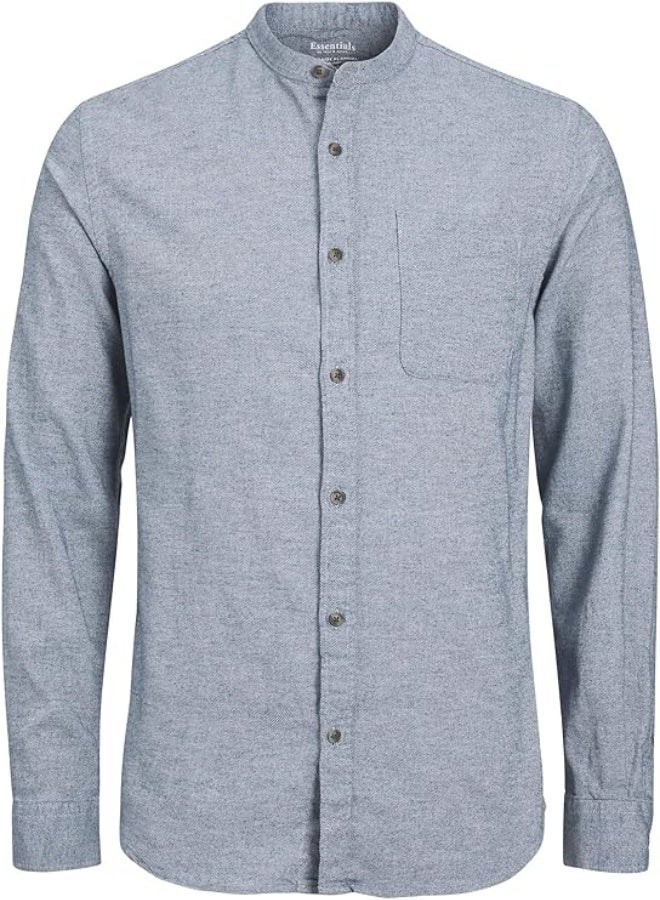 JACK & JONES Jjeband Melange Shirt Ls Noos  - Image 5