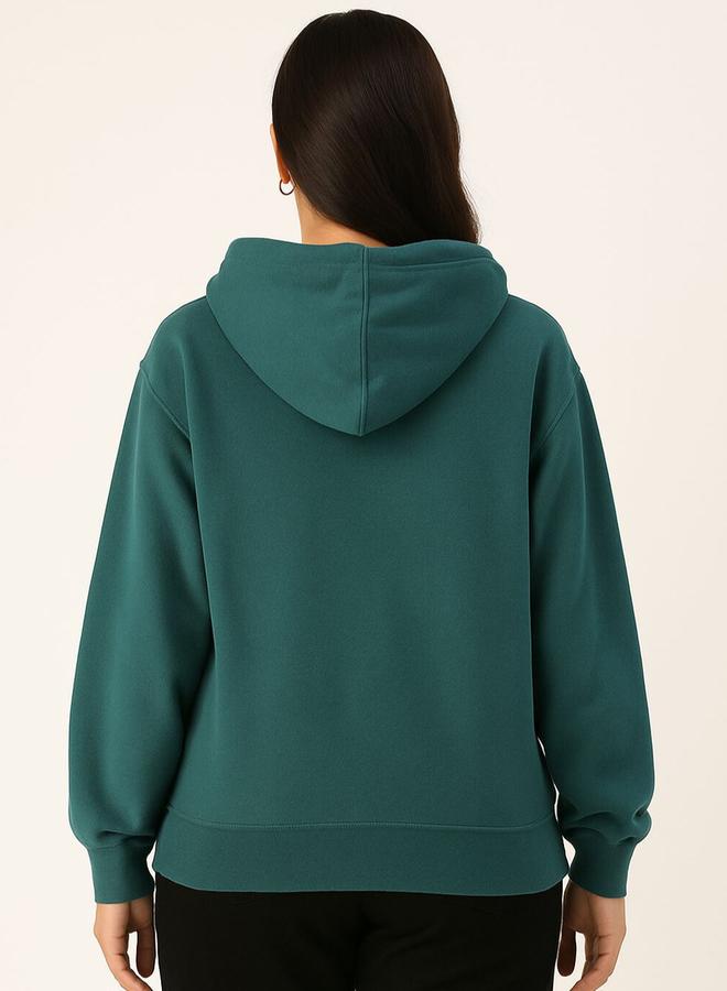 Pause Women Regular Fit Graphic Print Hoodie - Image 2