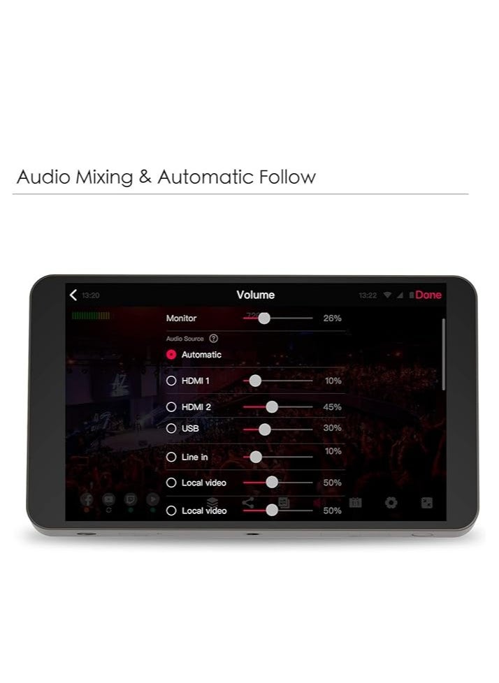 YOLOLIV - YoloLiv 4 in 1 Equipment Yolo Box Portable Multi-Camera Live Streaming Studio Device Encoder Switcher Recorder Monitor - Image 1