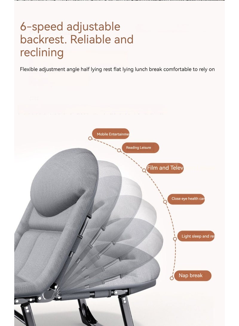 XiuWoo Soft Folding Comfortable Portable Outdoor Camping Bed For Indoor Outdoor Camping 200*65*30cm - Image 5