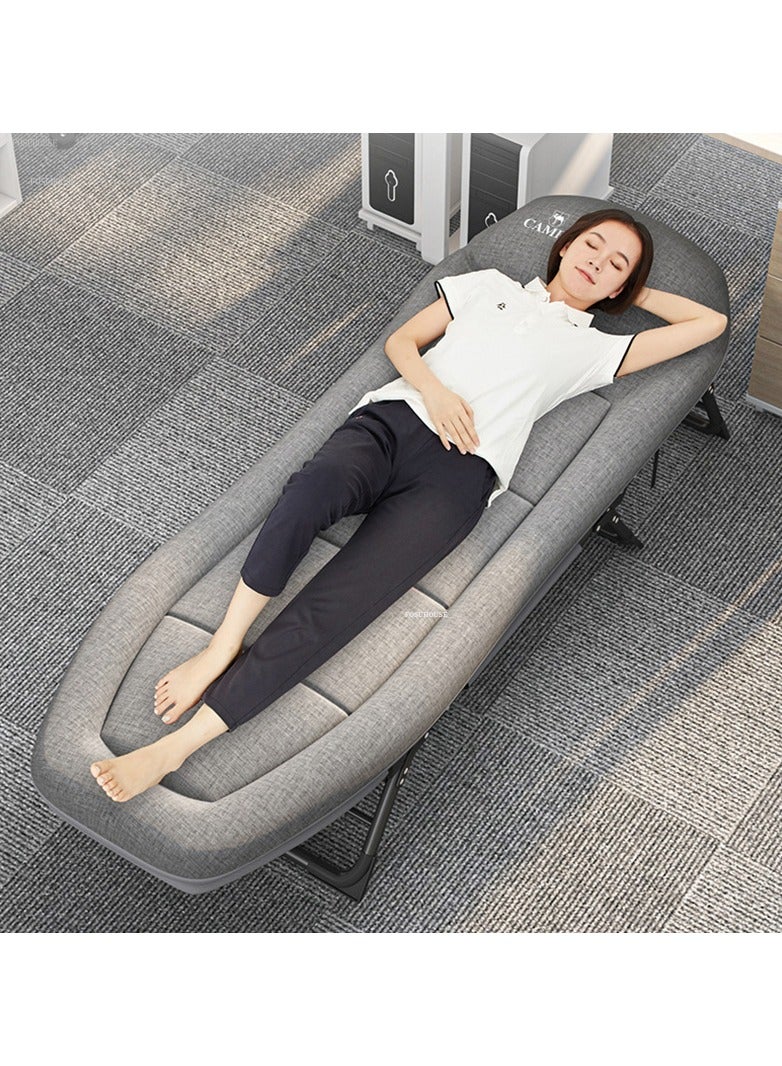 XiuWoo Soft Folding Comfortable Portable Outdoor Camping Bed For Indoor Outdoor Camping 200*65*30cm - Image 2