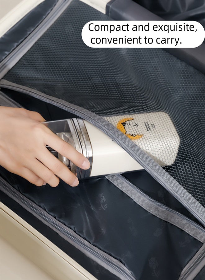 3-In-1 Travel Toiletry Cup, Multi-Functional Reusable Toothbrush Cup, Portable Travel Toothbrush Tumbler, Mouthwash Cup, Family Multi-Person Travel Toothbrush Cup - Image 5