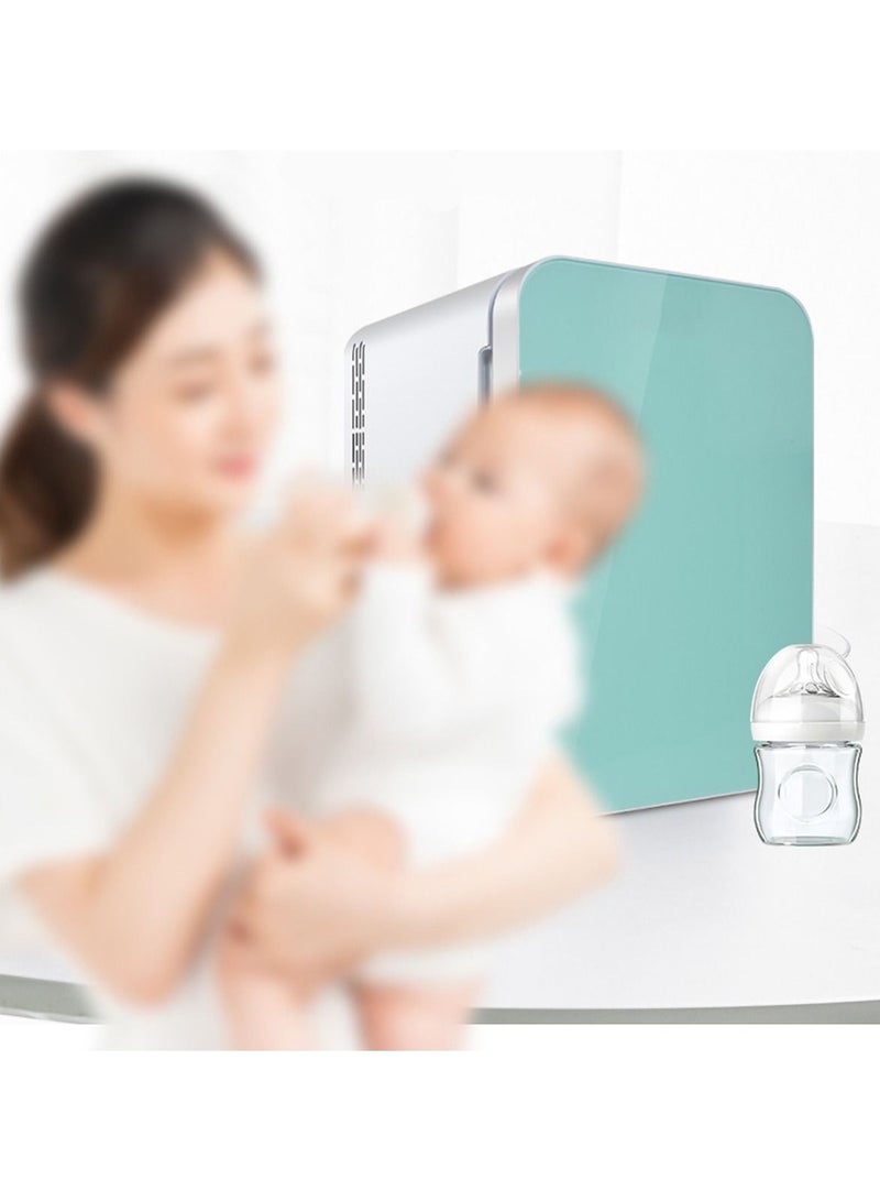 Cool Baby ثلاجة صغيرة COOLBABY CZBX14 بسعة كبيرة 22 لترًا للعناية بالبشرة ومستحضرات التجميل، ثلاجة محمولة بباب زجاجي للاستخدام المزدوج في السيارة والمنزل والفريزر والتدفئة  - Image 5