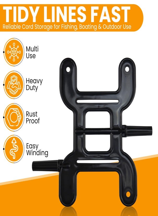 Harrier Hardware Trotline Cord Line Wire Winder, Black - Image 2