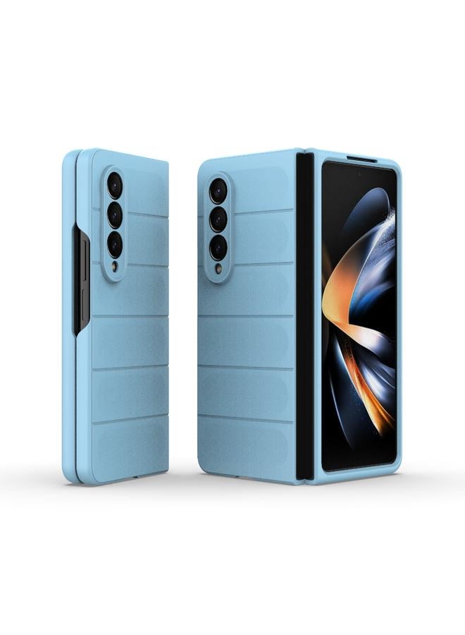 اس-توب جراب لهاتف Samsung Galaxy Z Fold4 5G Magic Shield Fold PC جراب هاتف مقاوم للصدمات - Image 1