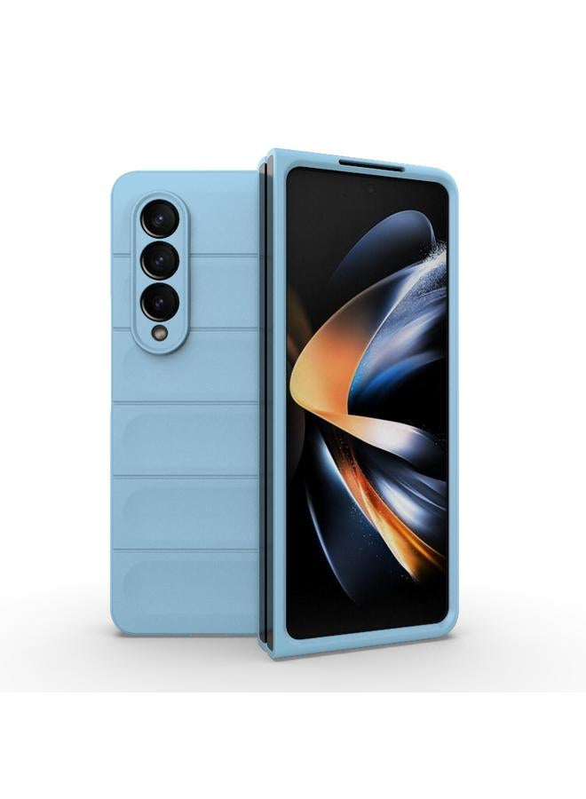 اس-توب جراب لهاتف Samsung Galaxy Z Fold4 5G Magic Shield Fold PC جراب هاتف مقاوم للصدمات - Image 3