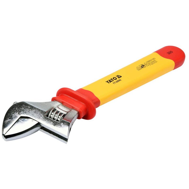 Yato yt20942 Insulated Adjustable Wrench 300 mm VDE - Image 2