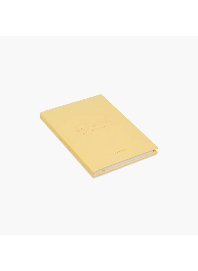 Lifestyle Gratitude Planner - Yellow