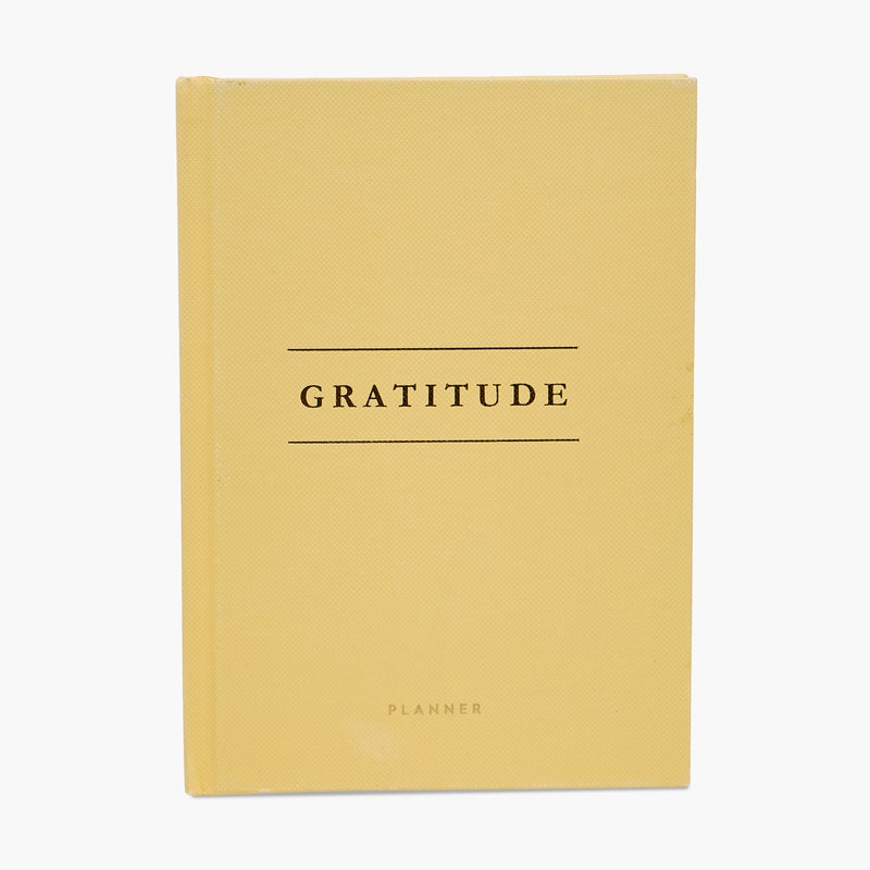 LIFESTYLE Gratitude Planner - Yellow - Image 1