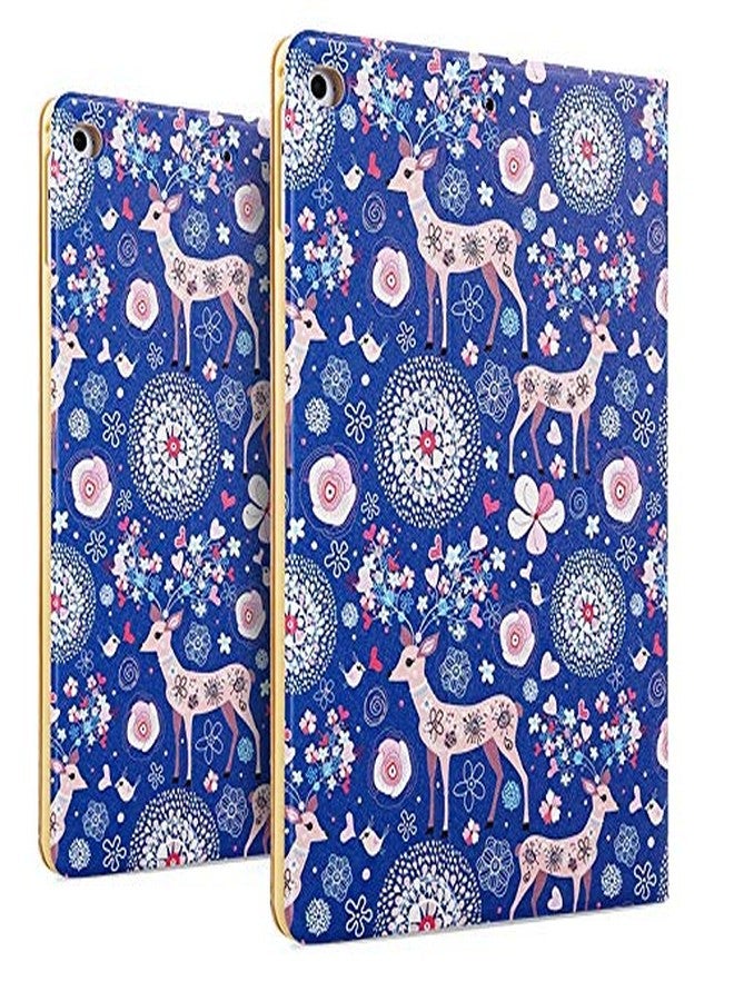MOCA [Flexible Back] Case for 10.2 inch iPad 9th 8th 7th Generation 10.2" iPads 2021 2020 2019 Launch A2603 A2604 A2605 A2270 A2428 A2429 A2430 A2197 A2198 A2200 Flip Cover (Deer!) - Image 1