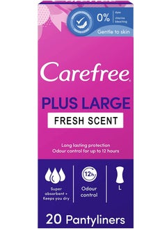 Plus Large Fresh Scent 20 Panty Liners