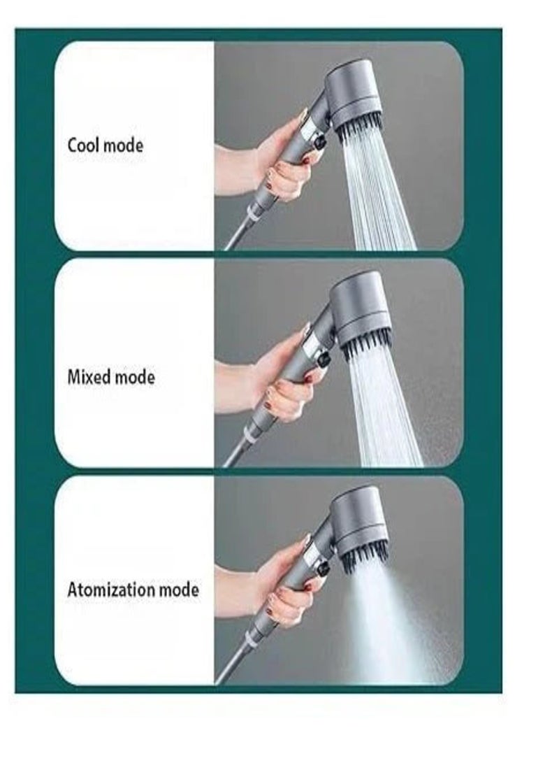 AROAQ Adjustable 3 Modes High-Pressure Shower Head for a Customized Bathing Experience - Image 3