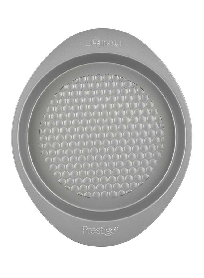 Prestige Round Cake Tin Chrome 23cm - Image 1