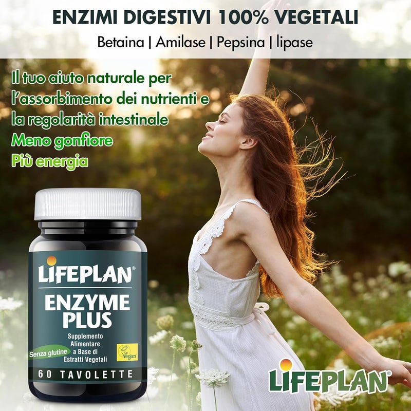 Lifeplan Digestive Enzymes 60 Tablets - Image 3