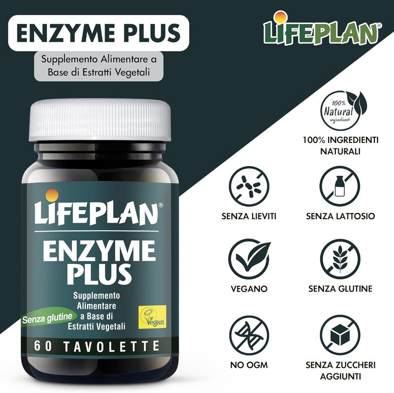 Lifeplan Digestive Enzymes 60 Tablets - Image 4