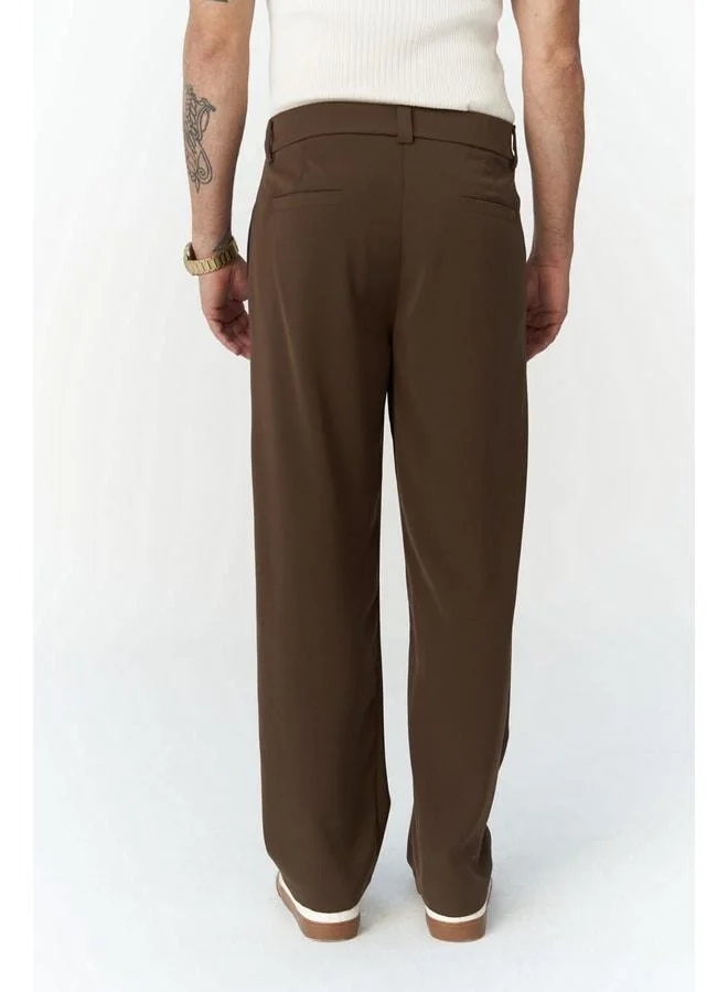 MAI STUDIOS CO.  Wells Dark Khaki Men's Pants. for Men | Best Price UAE