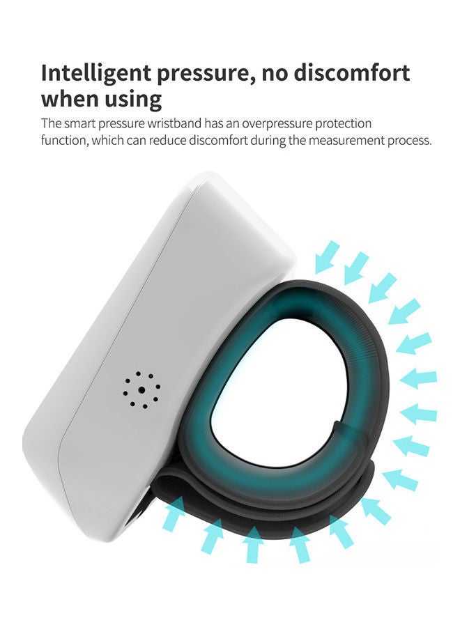 NIBEMINENT Electronic Wrist Blood Pressure Monitor with Tri-colour Indicator - Image 5