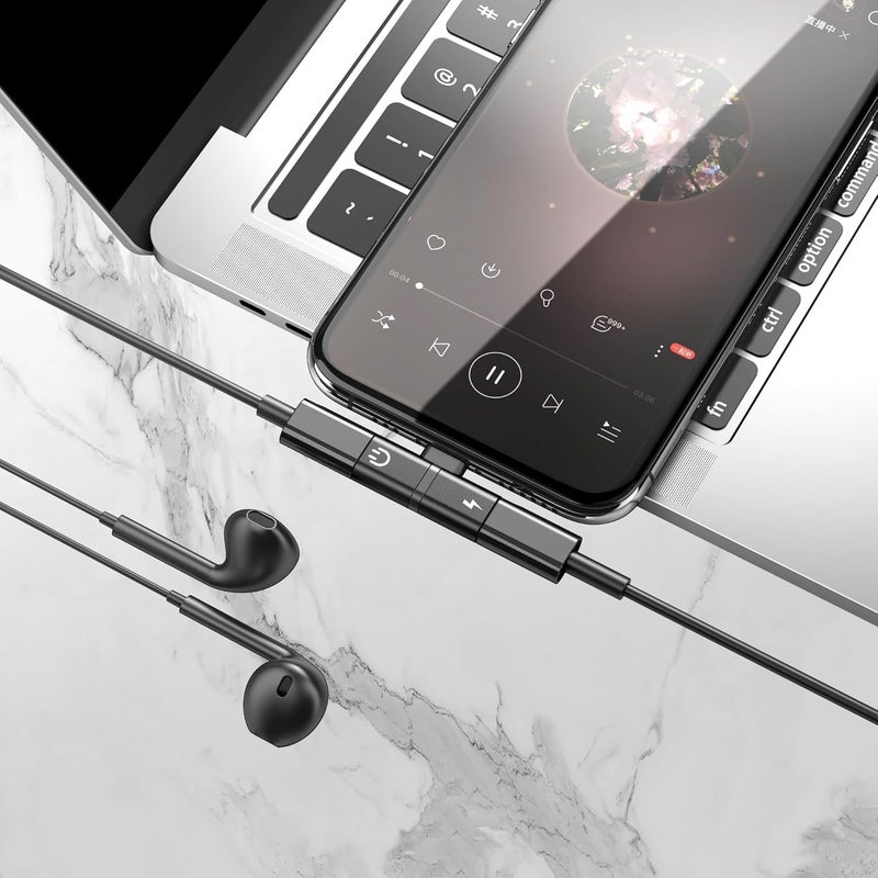 Totulife محول TOTULIFE PURE Series OTG T-Shape Lightning إلى Lightning - أسود - Image 4