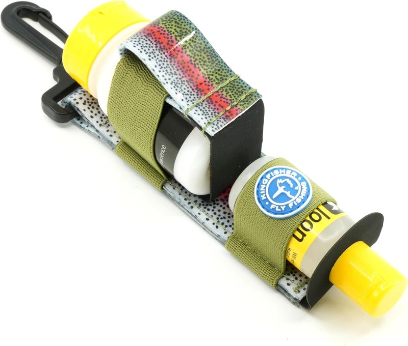 Loon Outdoors Combo Pack - Floatant and Desicant with a Kingfisher Combo Holder - Image 1