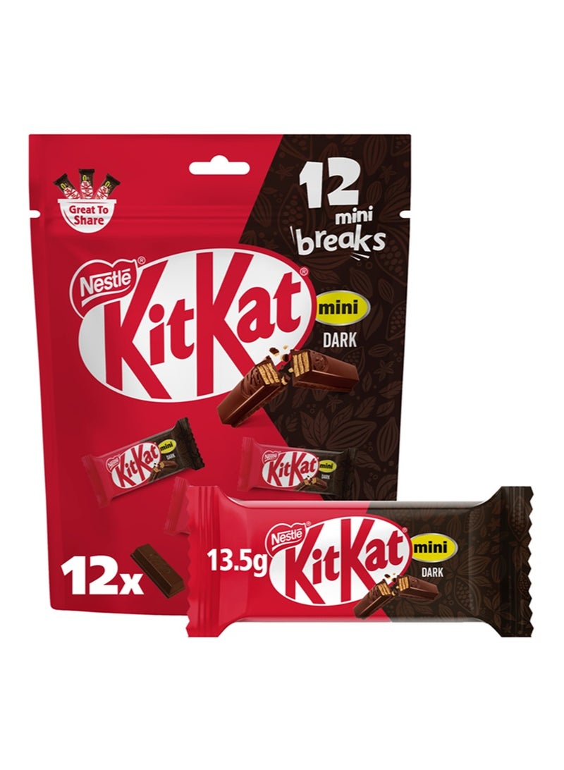 KitKat 2 Fingers Mini Dark Chocolate Bars - Image 1