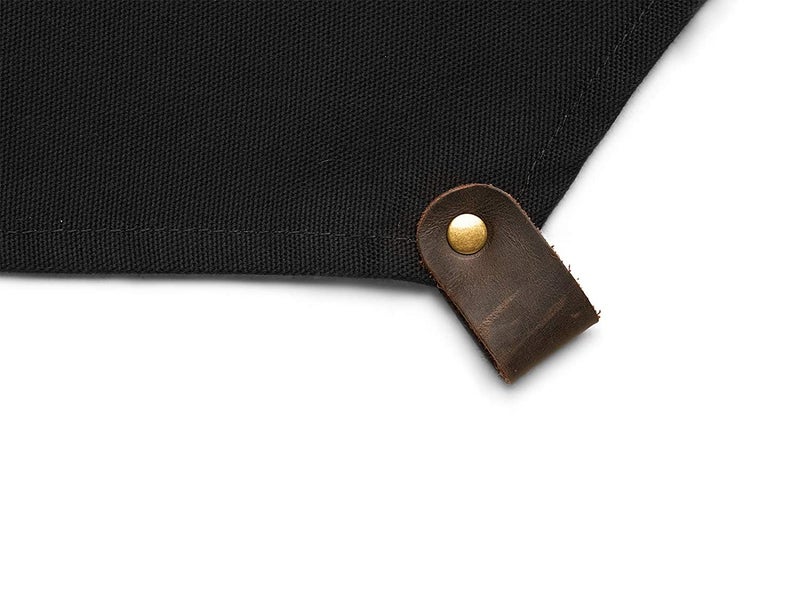 Priti - Work Apron in Non-Waxed Canvas with Cross Straps Adjustable - Image 3