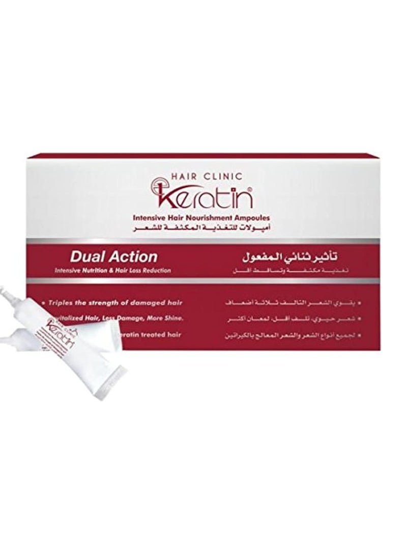 Eva Keratin Hair Clinic Keratin ampoules 7 ampoules 