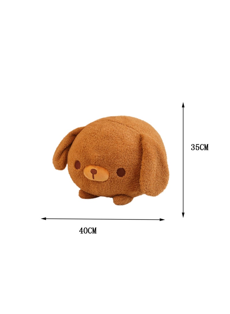 40*35CM Cute Poodle Plush Toy Soft Stuffed Animal Doll For Girls And Boys All Ages Gift - Image 2