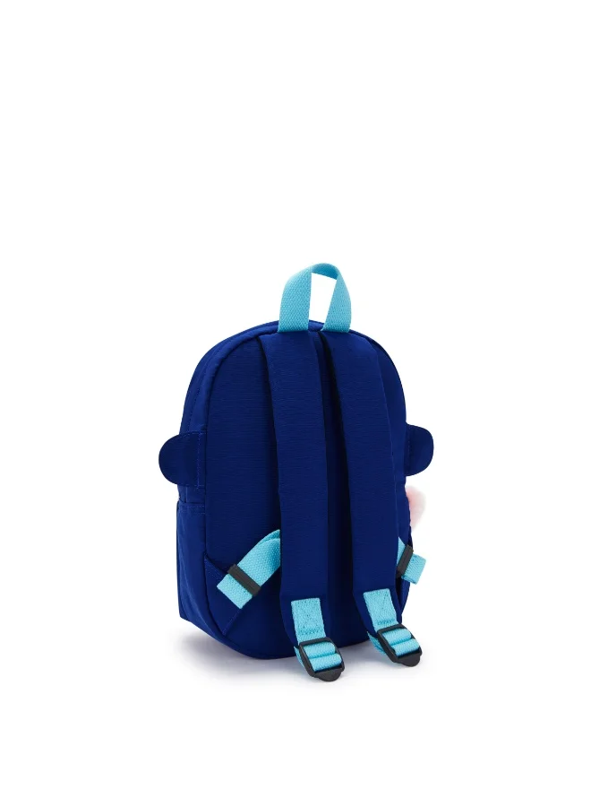 Kipling Faster Kids New Term School Backpack with Padded Straps Solar Navy Combo (blue)