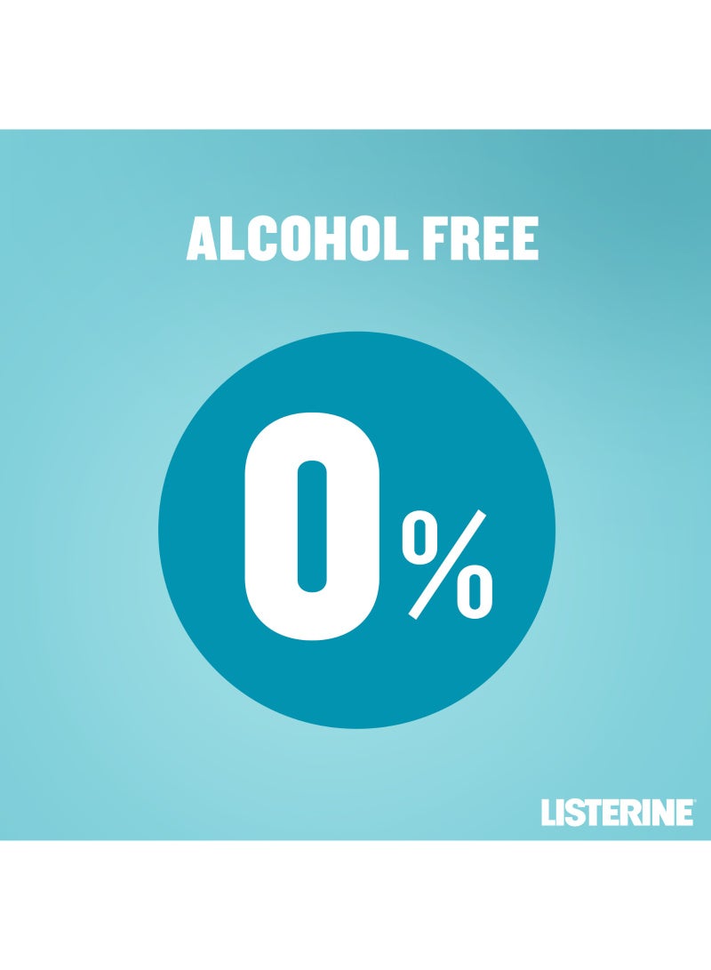 Listerine Cool Mint Milder Taste Zero Alcohol Daily Mouthwash 3 x 500ml - Image 4