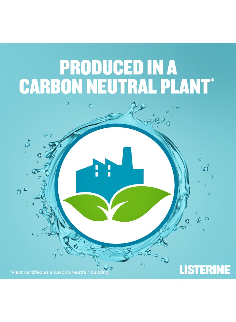 Listerine Cool Mint Milder Taste Zero Alcohol Daily Mouthwash 3 x 500ml - Image 5