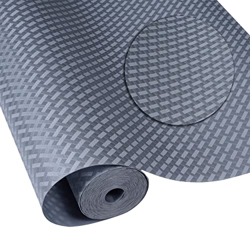 ElastPro EVA Food Grade Washable Anti Slip Mat/Sheet for Fridge, Shelf Liner, Table, Kitchen Drawer mat (Grey Crossed Stripe, 3 Meter) - Image 3