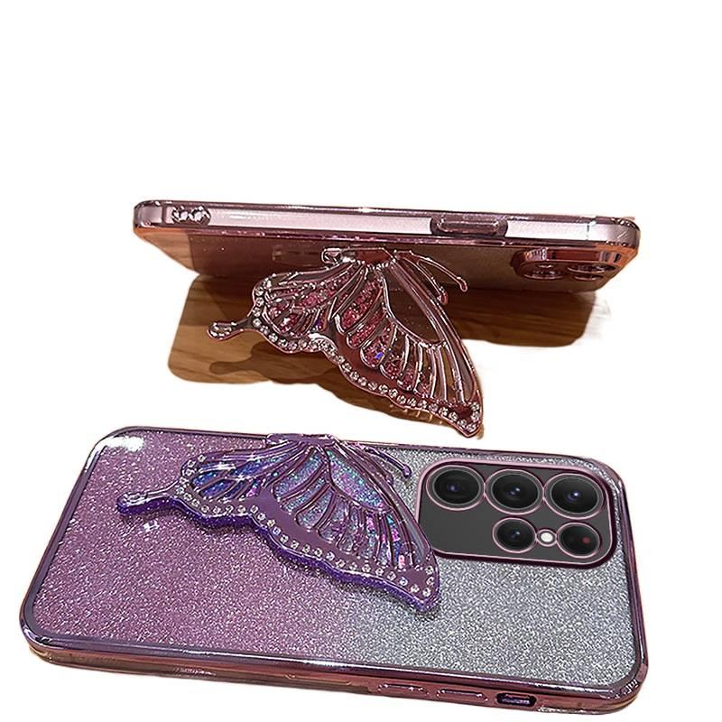 غطاء واقي | مقاوم للصدمات | حماية من السقوط | Butterfly | مقاوم للصدمات لـ Samsung Galaxy A56 - Image 4