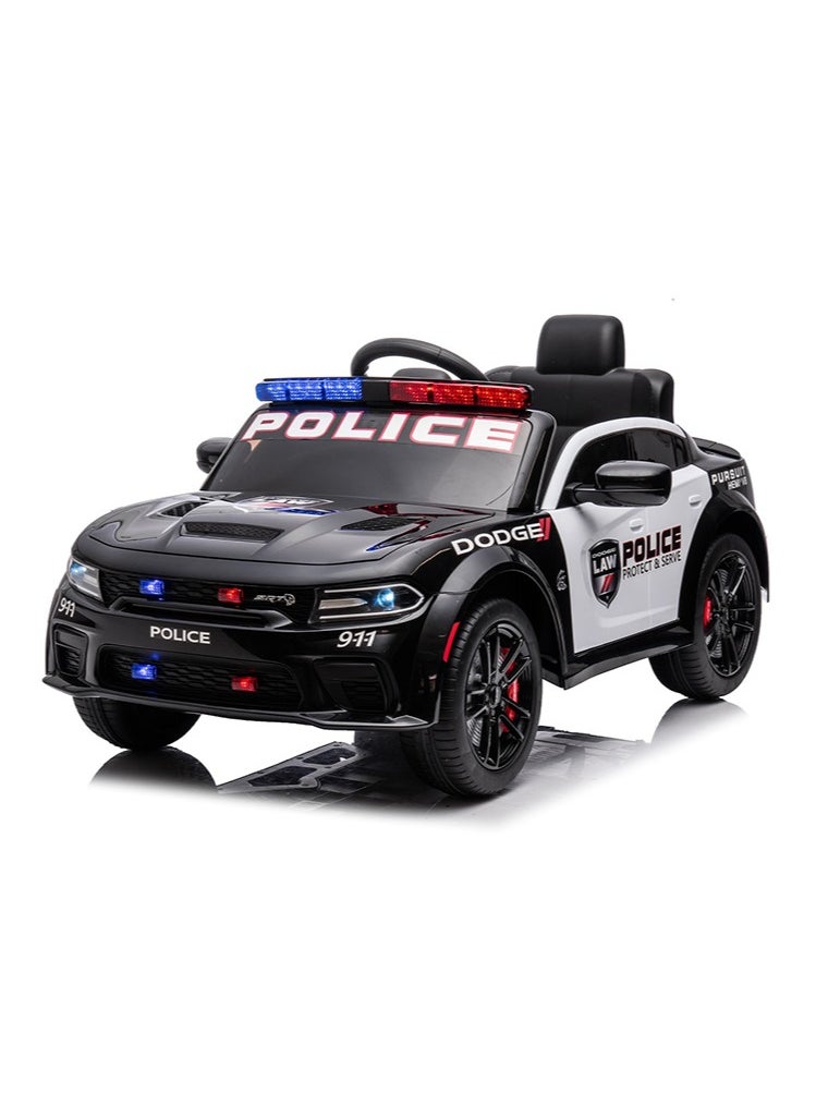 FUN MOMENT Electric Ride-On Police Car for Kids  - Image 1