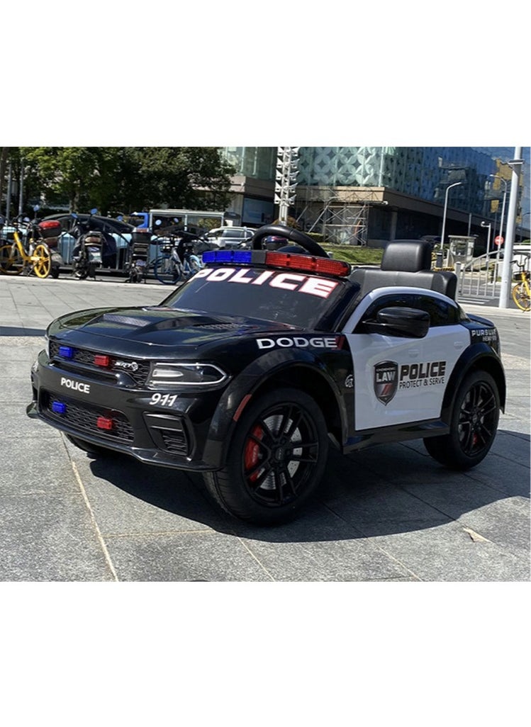 FUN MOMENT Electric Ride-On Police Car for Kids  - Image 3