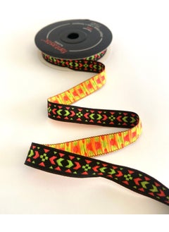 Fantastic 12898 Woven Border Ribbon  - Image 2