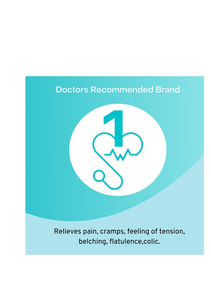 PJ PHARMA - Comil Oral Drops Strawberry Flavor 20ml - Relief from Gastrointestinal Gas and Related Symptoms in Infants, Children, and Adults - Image 1