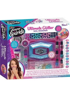 Shimmer N Sparkle Ultimate Glitter Nail Desig S  - Image 1