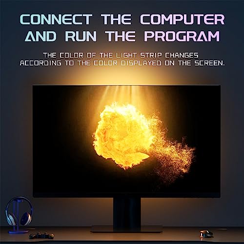 Vastarry Monitor Backlight Immersion Display Backlight and Screen Color Synchronization Suitable for Esports PC Players, Enhancing The Viewing Atmosphere - Image 3