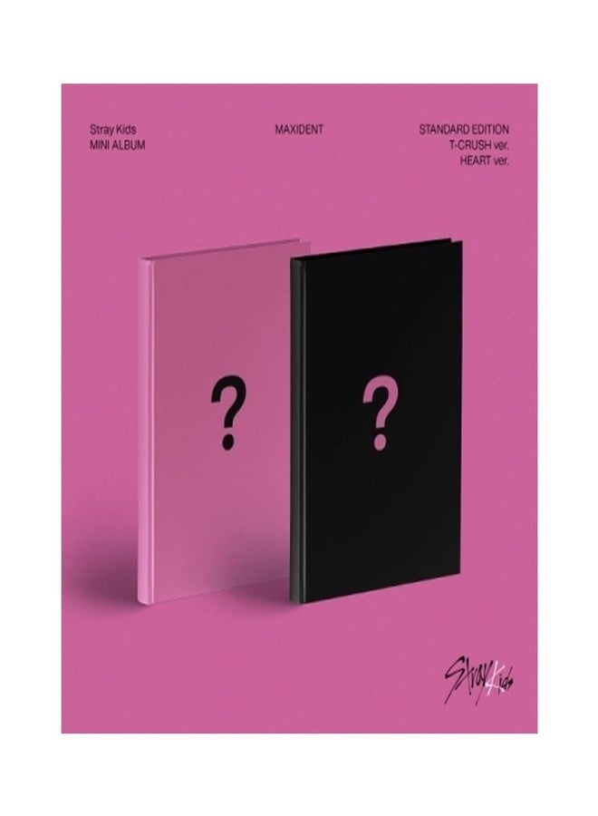 دريموس ألبوم DREAMUS Stray Kids المصغر - MAXIDENT (الألبوم القياسي) (أسود - إصدار القلب) (0819) - Image 1