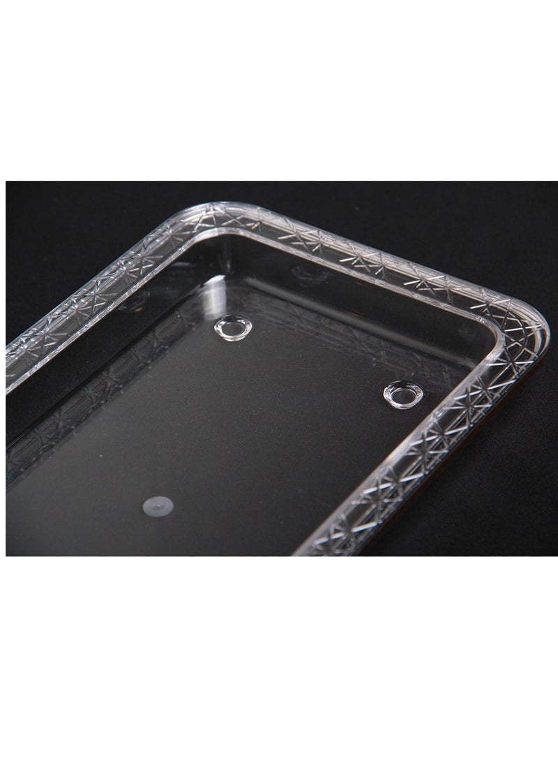 A set of luxurious plates for serving dates with a luxuriously designed tray