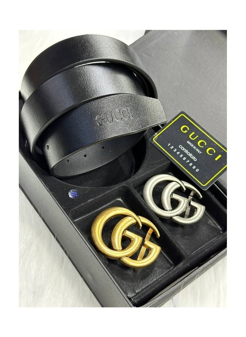 GUCCI Gucci Belt with Two Buckle for Men  - Image 1