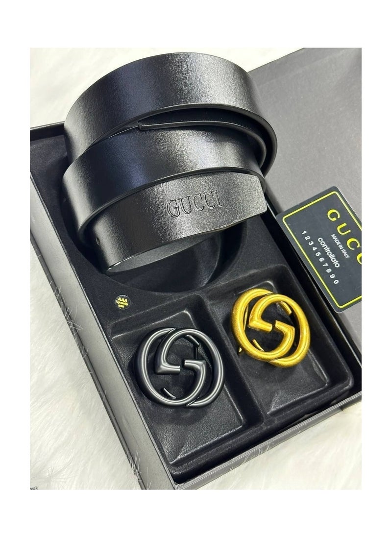 GUCCI Gucci Belt with Two Buckle for Men  - Image 3