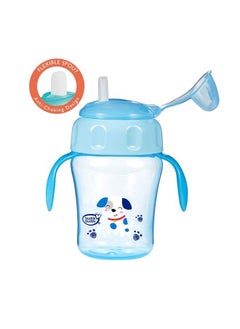 BuddsBuddy Momo Flexible Spout Baby Sipper Cup 240Ml Bb7228 (Blue)  - Image 3