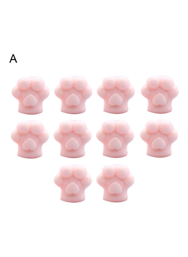 10-Piece Cartoon Cat Paw Design Toy