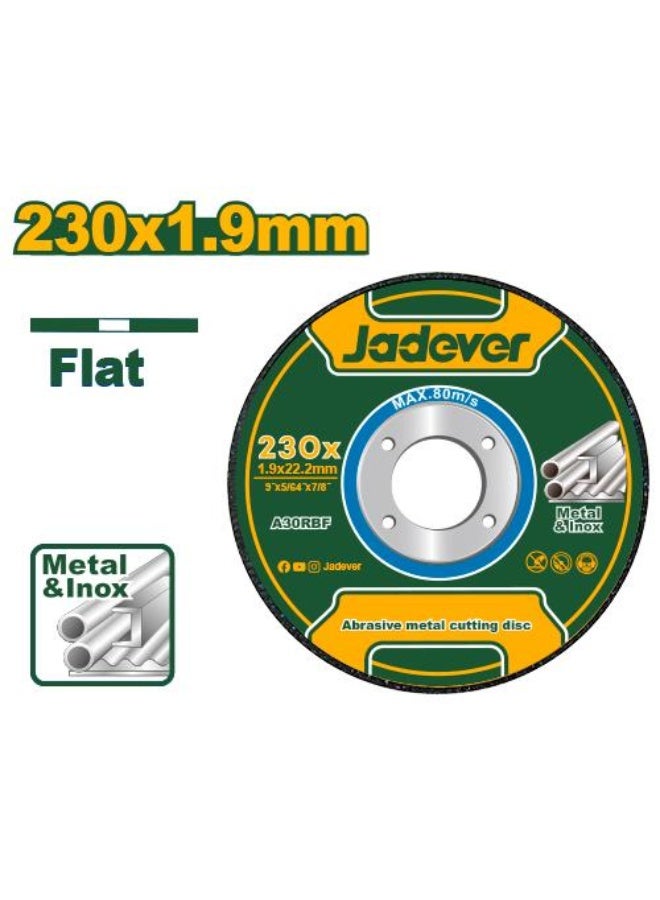 جاديفر  ديسك قص  فلات 9*1.9 حديد - نحاس من جاديفر JDAC1391