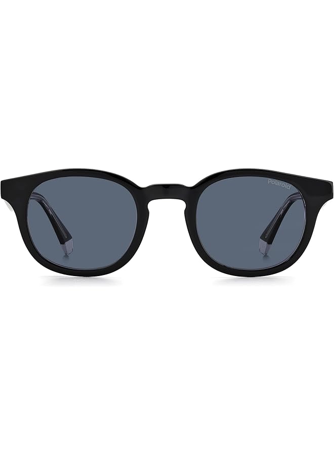 بولارويد نظارة شمسية رجالية PLD 2103/S/X سوداء كريستالية مقاس 49 - Image 3