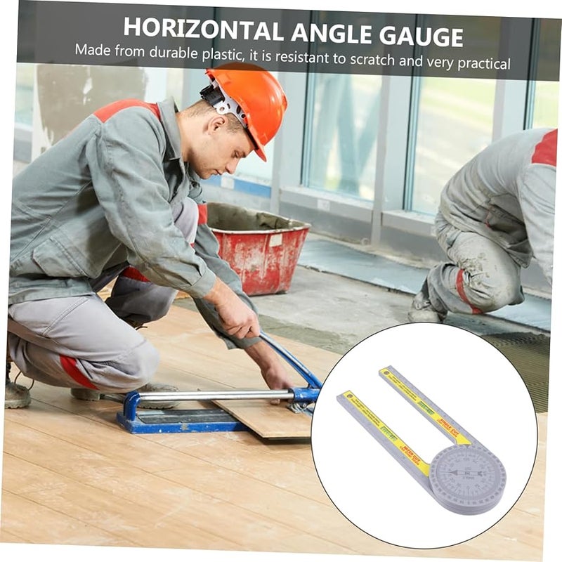 ستوبوك 360 درجة مسطرة قياس زاوية ميتري أفقية مقياس ميتري للبناء - Image 4