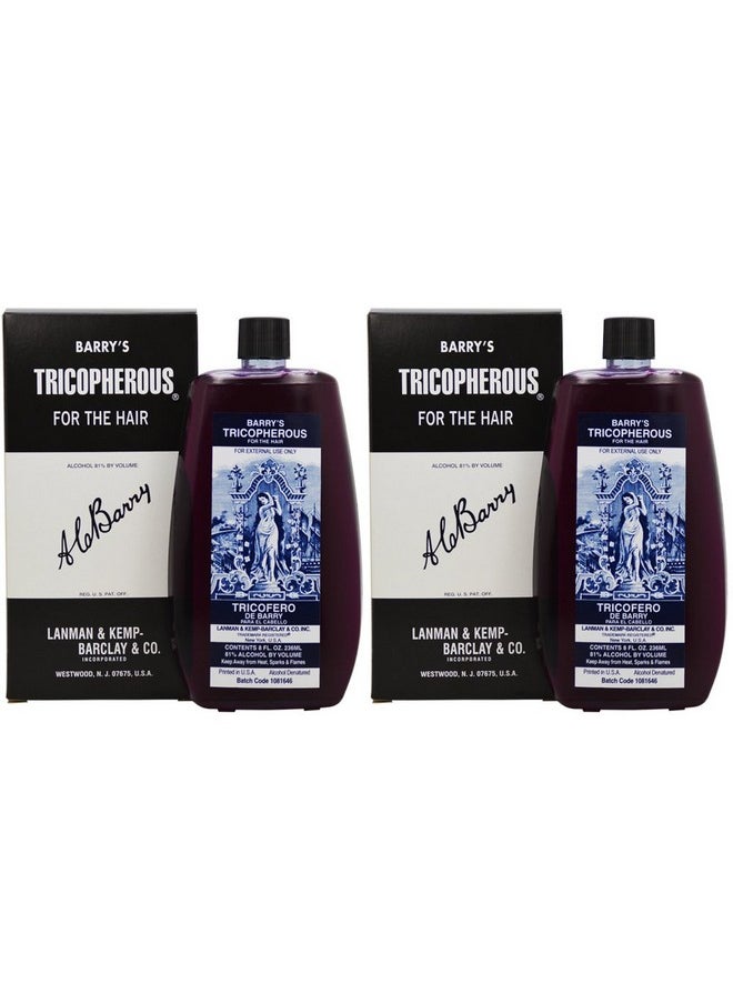 LK LK Barry's Tricopherous liquid regular for Hair (black) 8oz "Pack of 2"  - Image 1